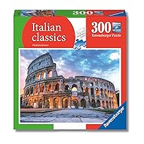 Ravensburger Puzzle 300 Pezzi, Colosseo – Puzzle Adulti +14 anni, 27 x 39 cm, Puzzle per Adulti Roma, Collezione 300 Pezzi, Idee Regalo