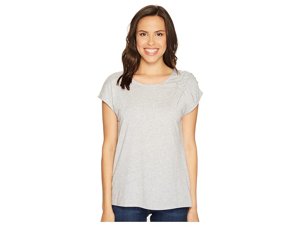 

Joe's Jeans Lia Tee (Heather Grey) Women's T Shirt, Gray