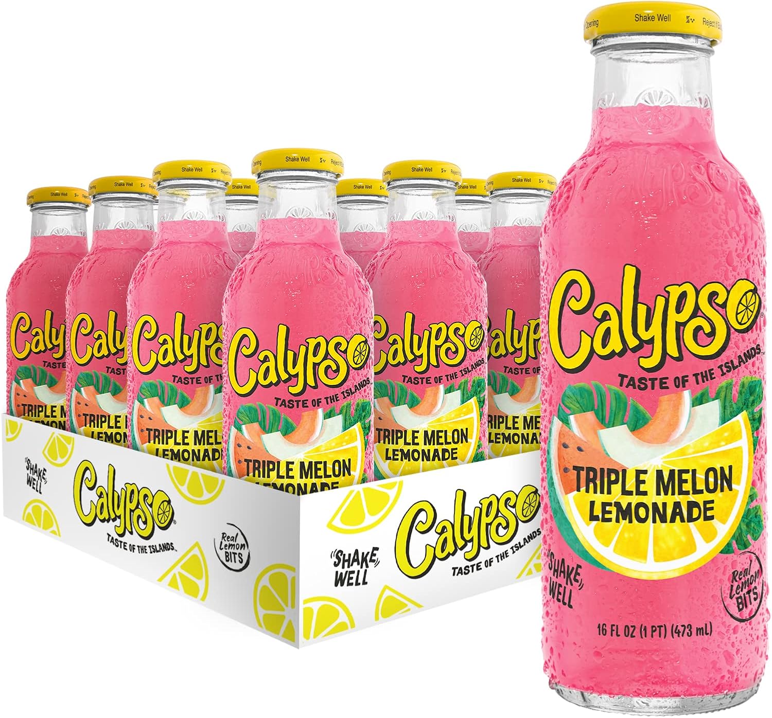 Calypso Triple Melon Lemonade 12 x 473ml Amazon.fr Epicerie