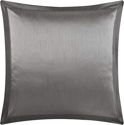 Miniatura 5 de Chic Home Meryl - Juego de edredón de 9 piezas jacquard geométrico con patrón de medallón de desplazamiento sólido, ropa de cama con diseño de borde