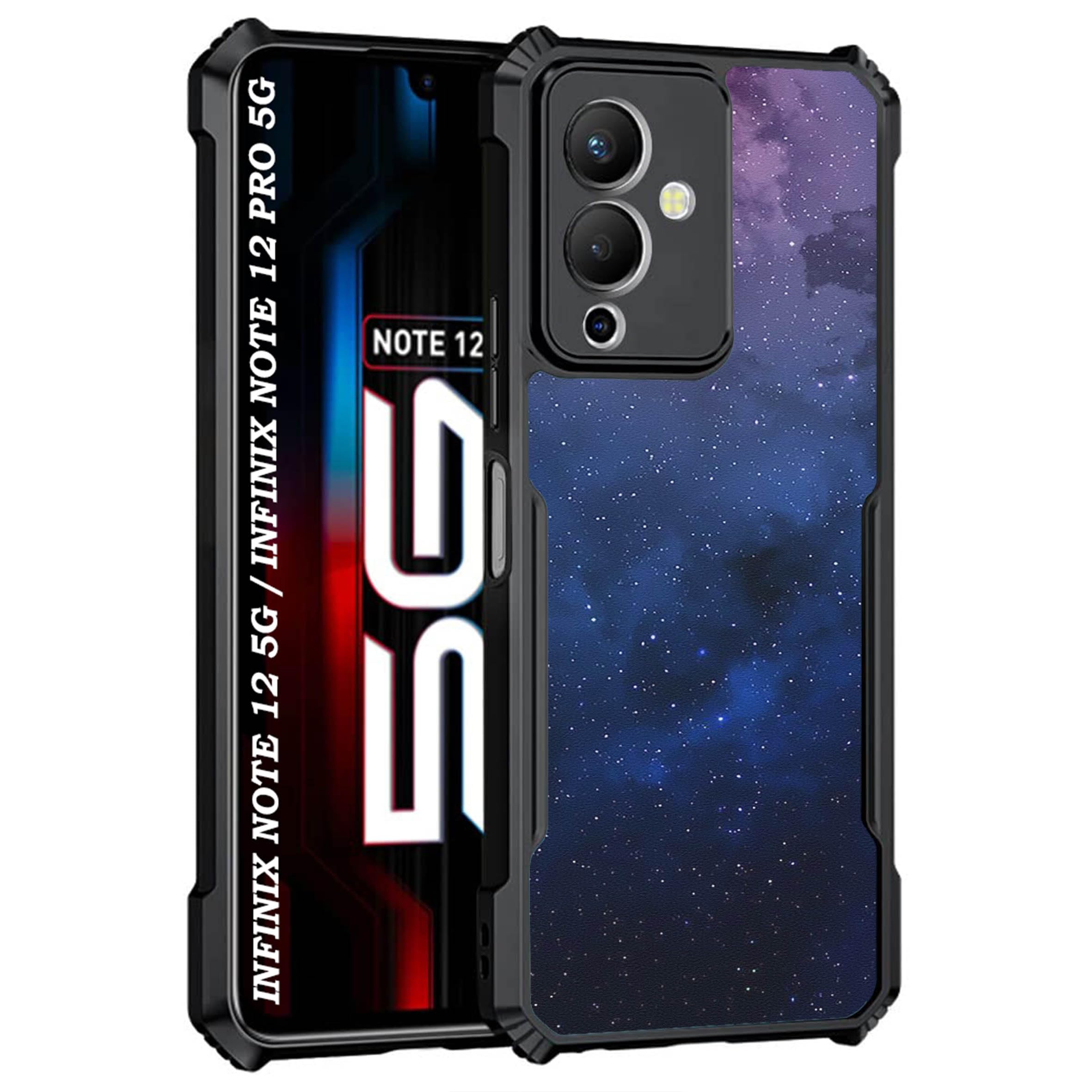 COBERTA Back Cover for Infinix Note 12 Pro 5G / Infinix Note 12 5G Back Cover Case - Bright Night Sky PT99 D12775 (B0CVTVNQRM) Amazon Price History, Amazon Price Tracker