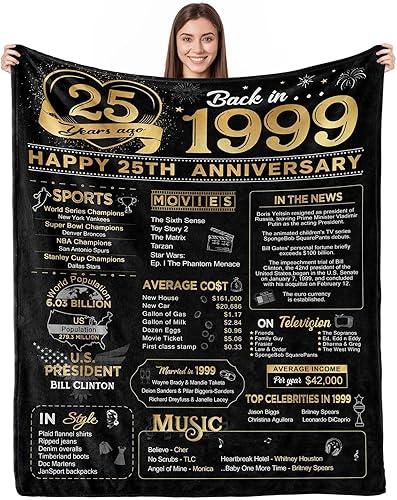 Yomaisky Manta de 60 aniversario, regalo para 60 aniversario de boda, diamante de 60 años de matrimonio, regalos para mamá, papá, abuela, abuelo, 60