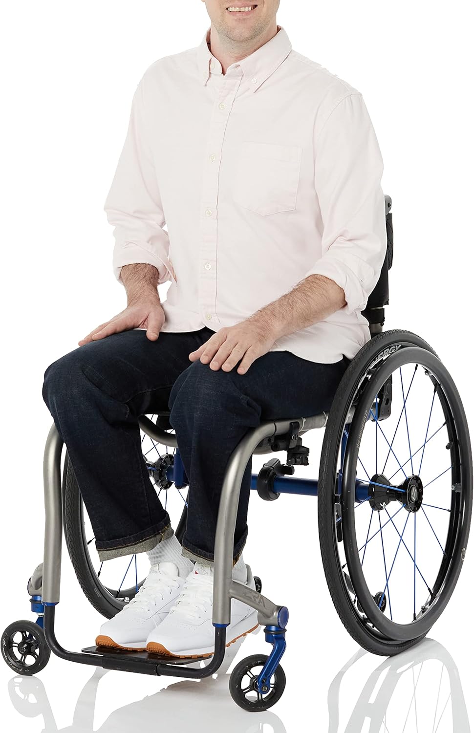 Amazon Essentials Men's Long Sleeve Shirt - Regular-Fit, Pocket Stretch Oxford (Available in Big & Tall) - Image 3