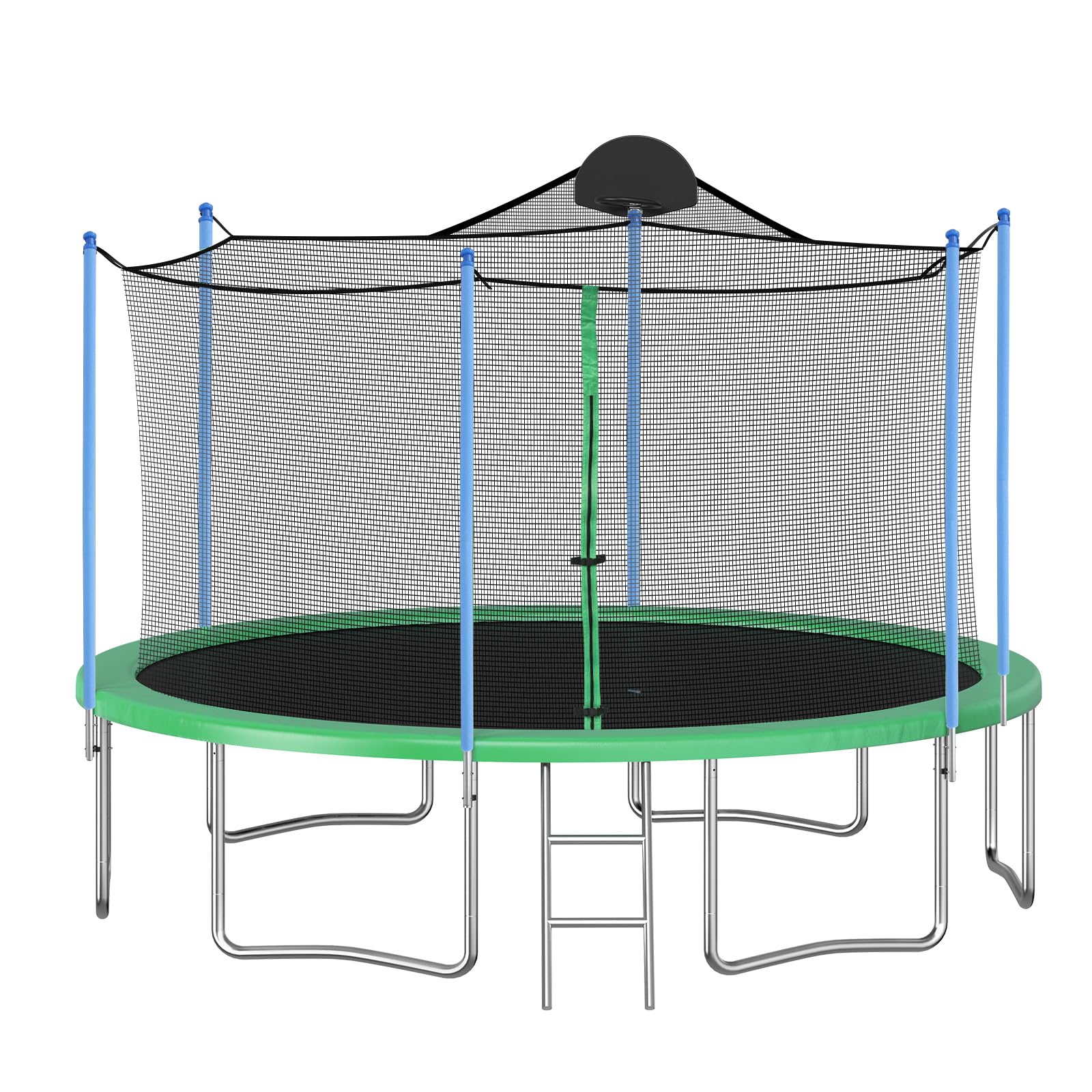 Barres de trampoline résistantes aux intempéries pour sécuriser le jardin - 8