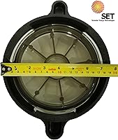 Vista 2 de Cubierta de repuesto para cesta de bomba de piscina - para bombas de piscina Splapool sobre el suelo y en el suelo - Con junta tórica