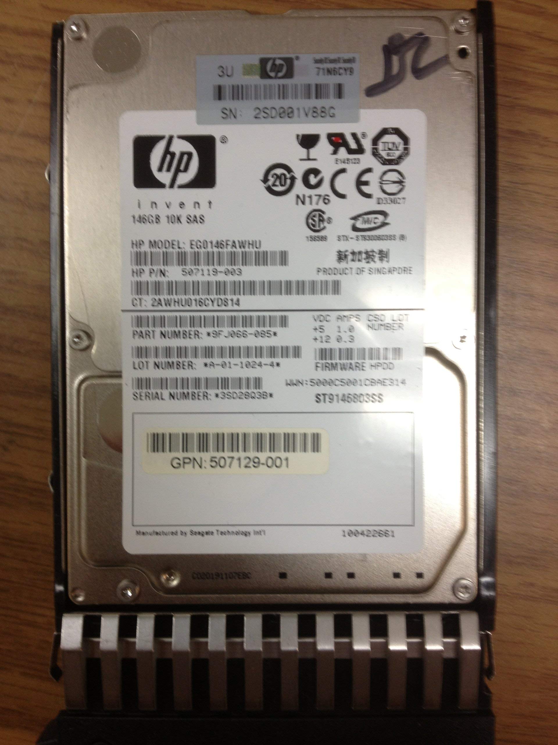 HP 15k SAS 146GB 2.5インチ 8個セット HP 15k SAS 146GB 2.5インチ 8