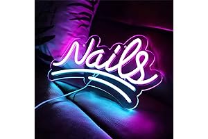 JFLLamp Nails Neon Signs for Wall Decor