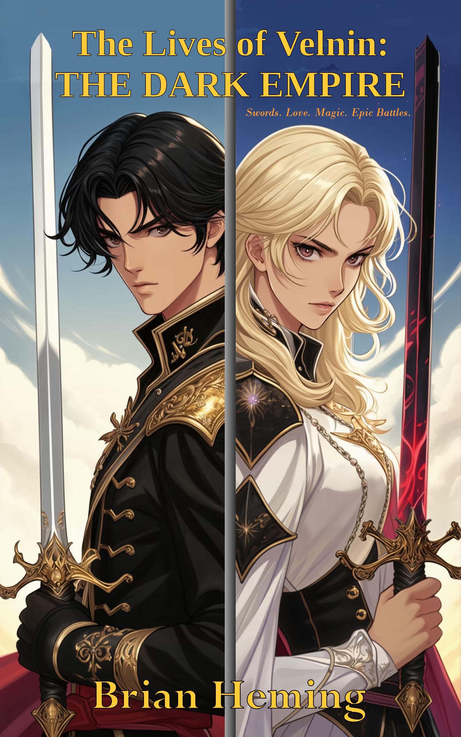 The Lives of Velnin: The Dark Empire: A fast-paced epic fantasy adventure of swords, love, magic, and battles