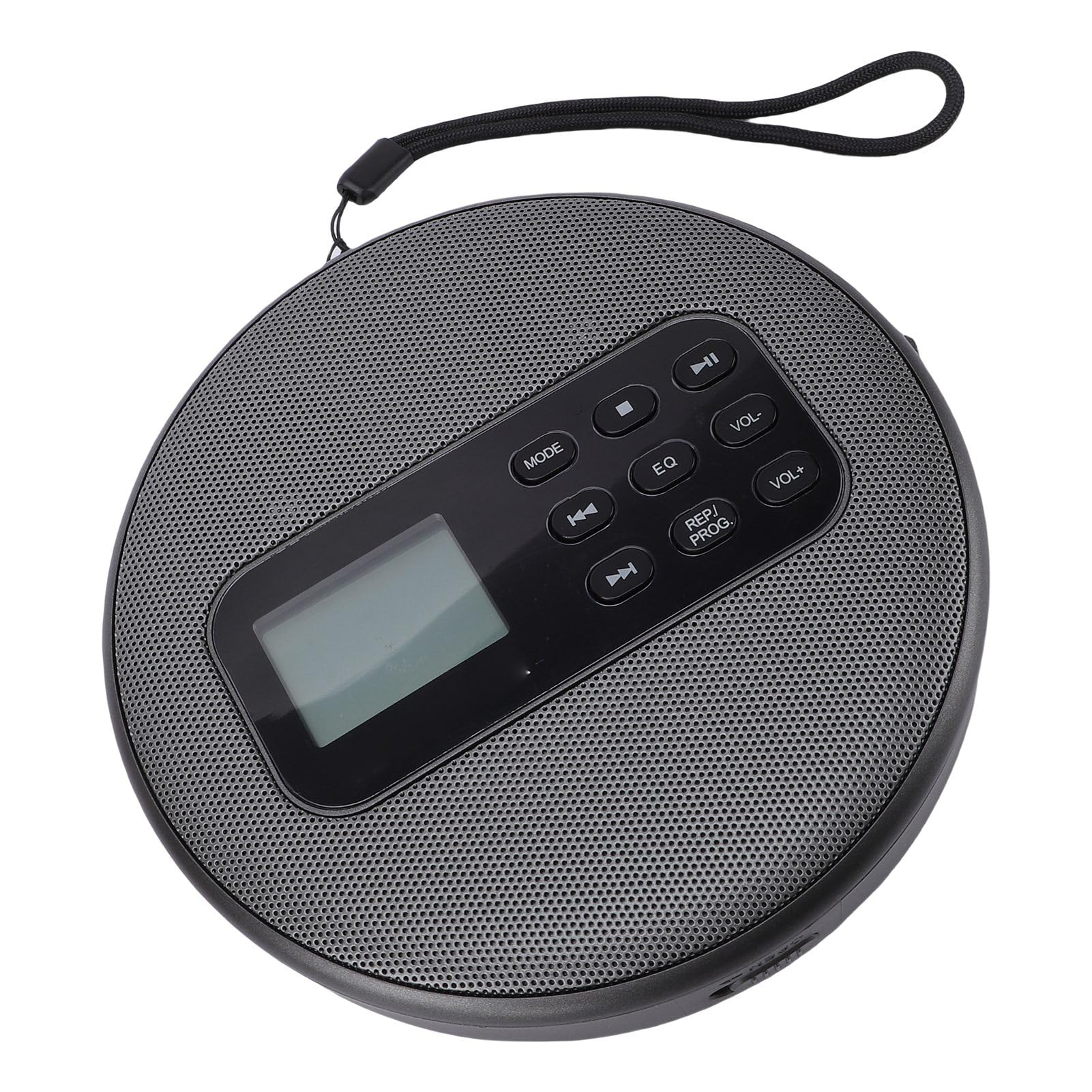 Bewinner Player CD Bluetooth Portatile con Batteria Ricaricabile, Altoparlanti a Doppio Stereo, Display LCD, Cavo Audio da 3,5 Mm, Riproduzione USB, Player Music Disc Compact
