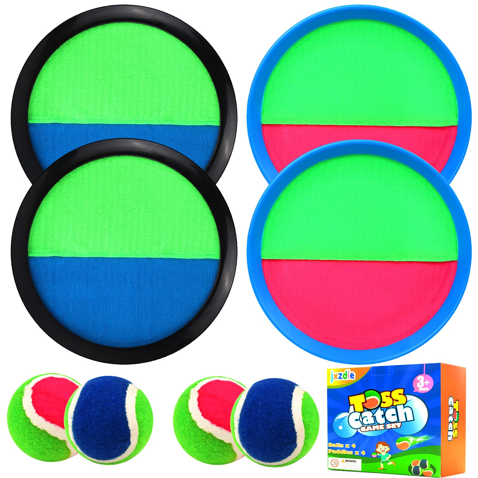 Amazon.com: jxzdle Toss and Catch Game Set, Outdoor Games with 4