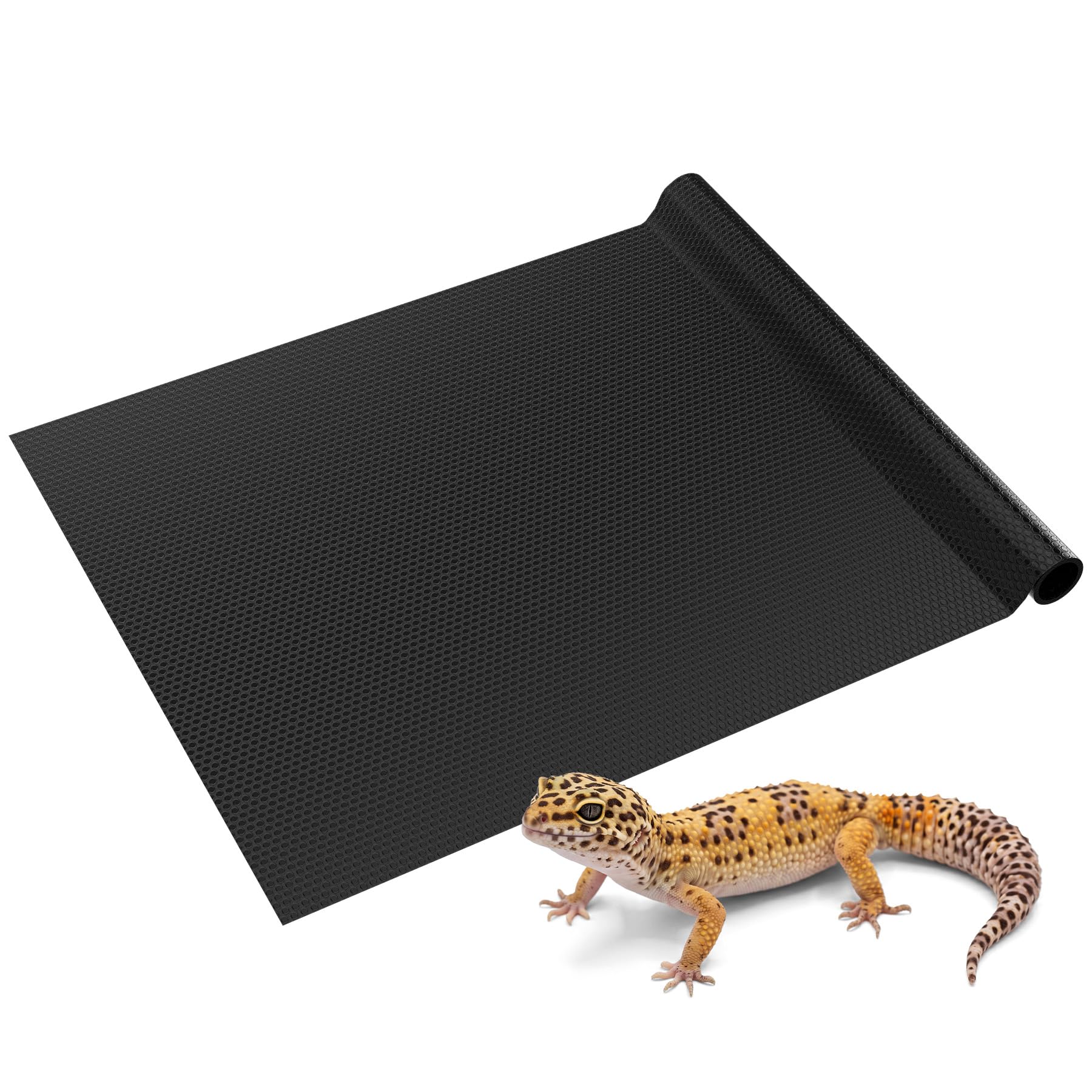 BREENHILL Bearded Dragon Tank Black Liner,120 Gallon Reptile Mat