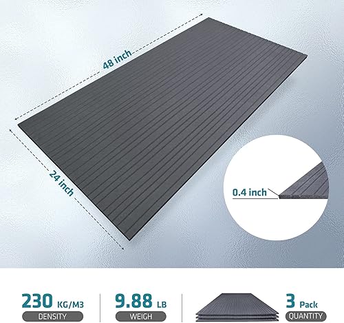 Miniatura 4 de UMIACOUSTICS Paneles acústicos artísticos ignífugos que absorben el sonido, paquete de 3 paneles acústicos de alta calidad, paneles decorativos de