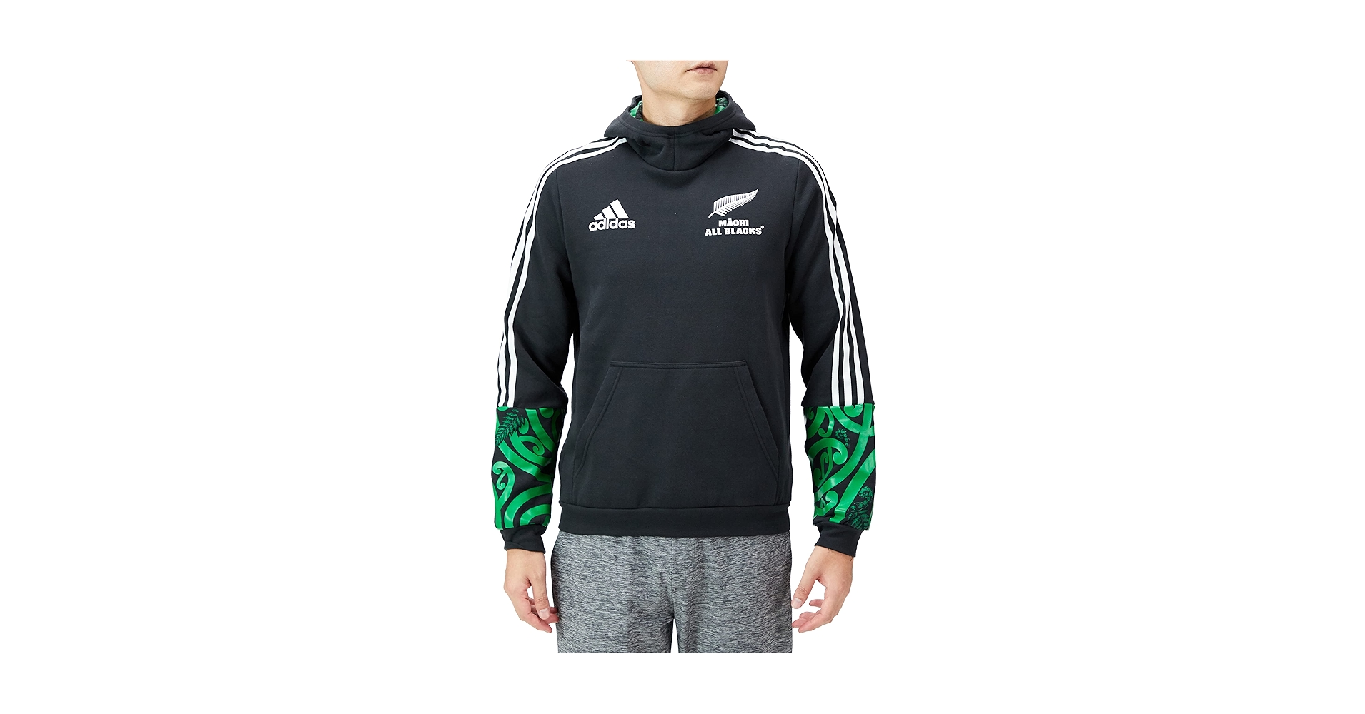 adidas - マオリ・オールブラックス スリーストライプス フルジップパーカー Amazon.co.jp: [アディダス] スウェット パーカー マオリ