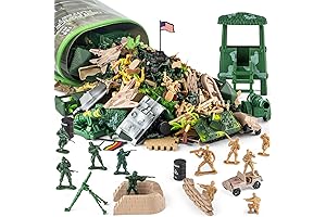 160-Piece Historic Soldiers War Toys for Boys