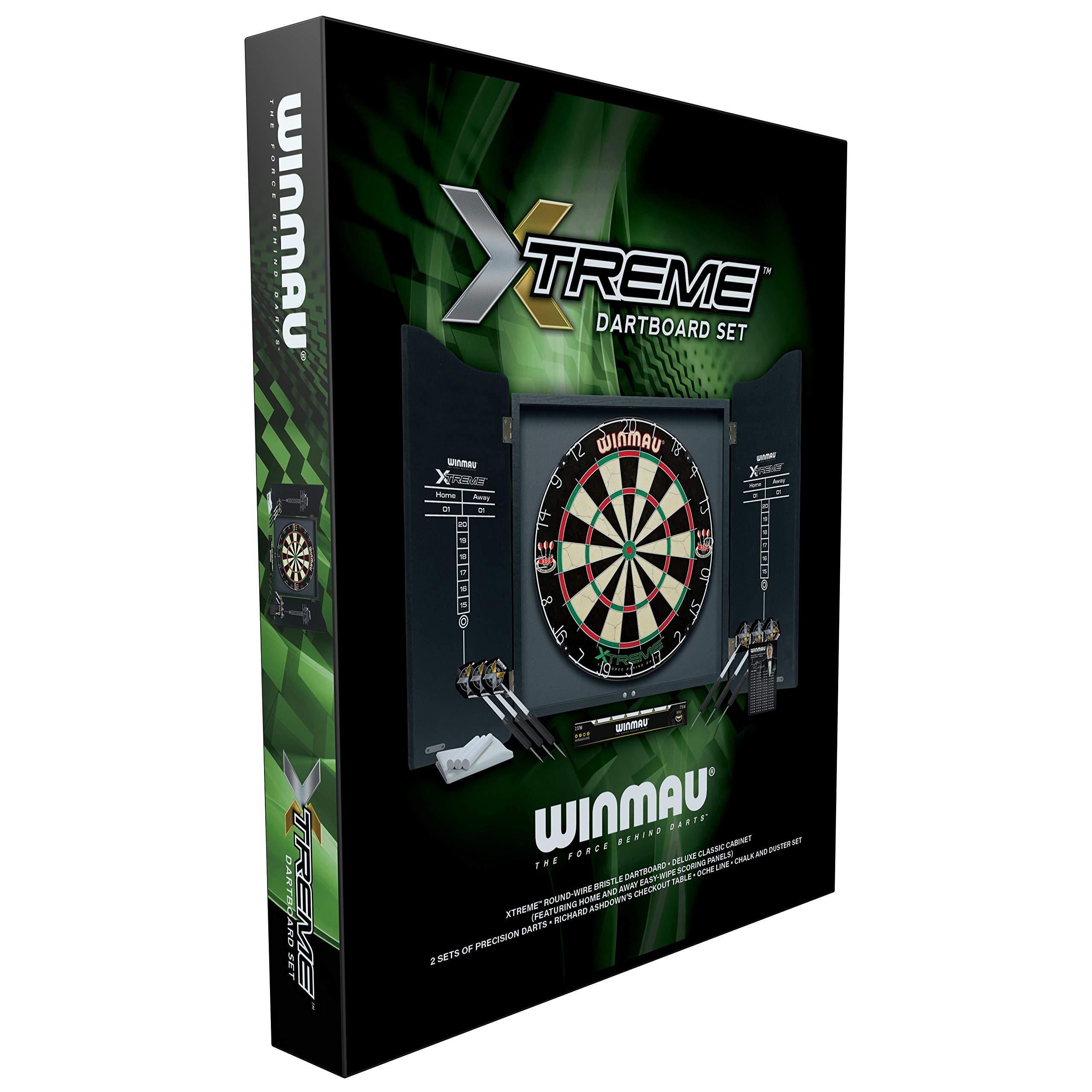 Winmau Palissander Deluxe dartbordkast Winmau Palissander Deluxe dartbordkast