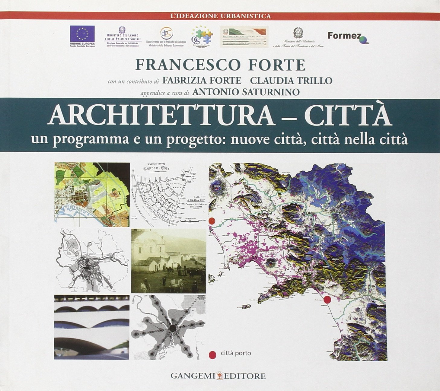 Livre d'architecture Architettura-città illustré sur les projets de nouvelles villes