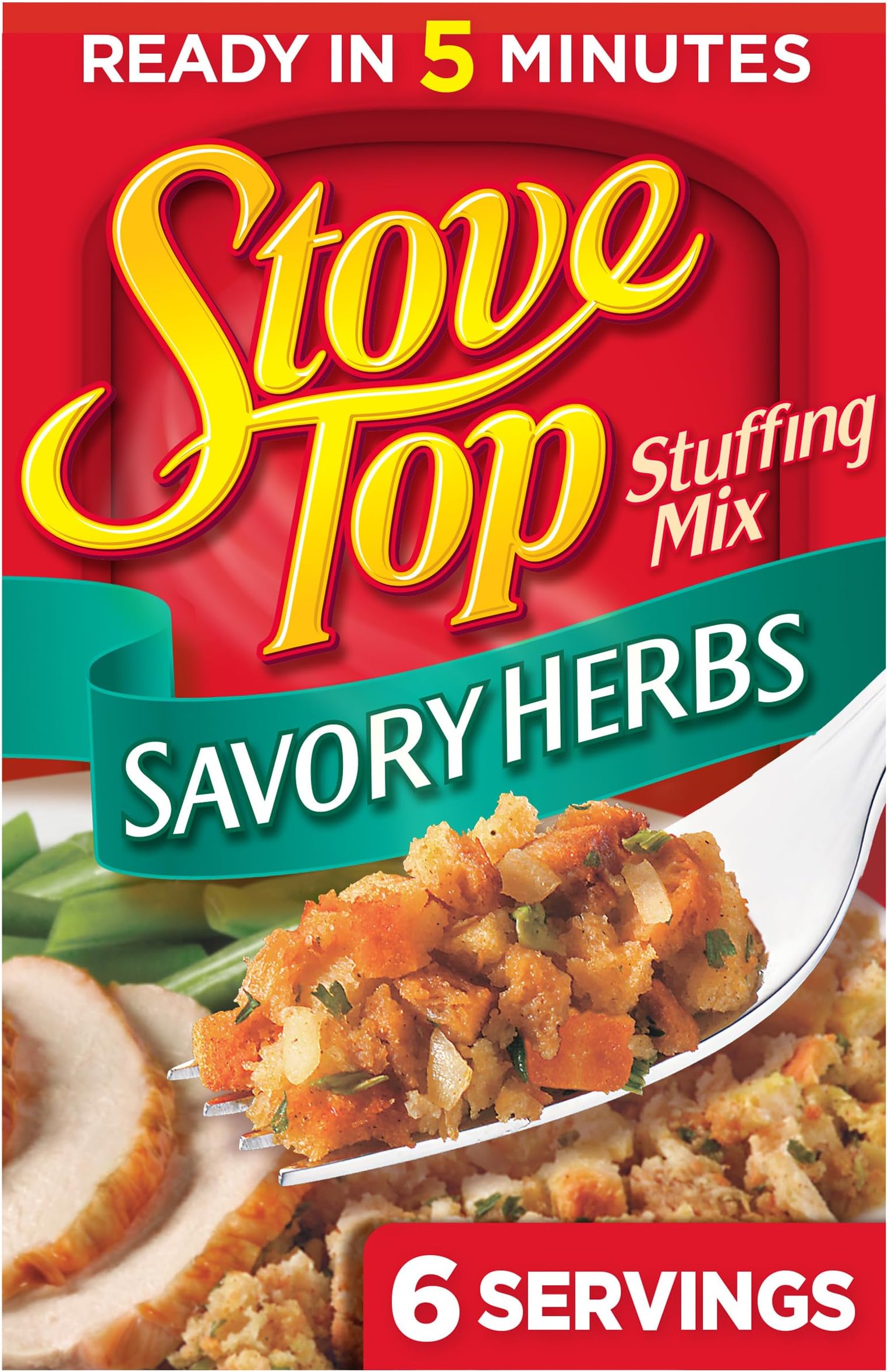 Savory Herbs Stuffing Mix, 6 oz Box