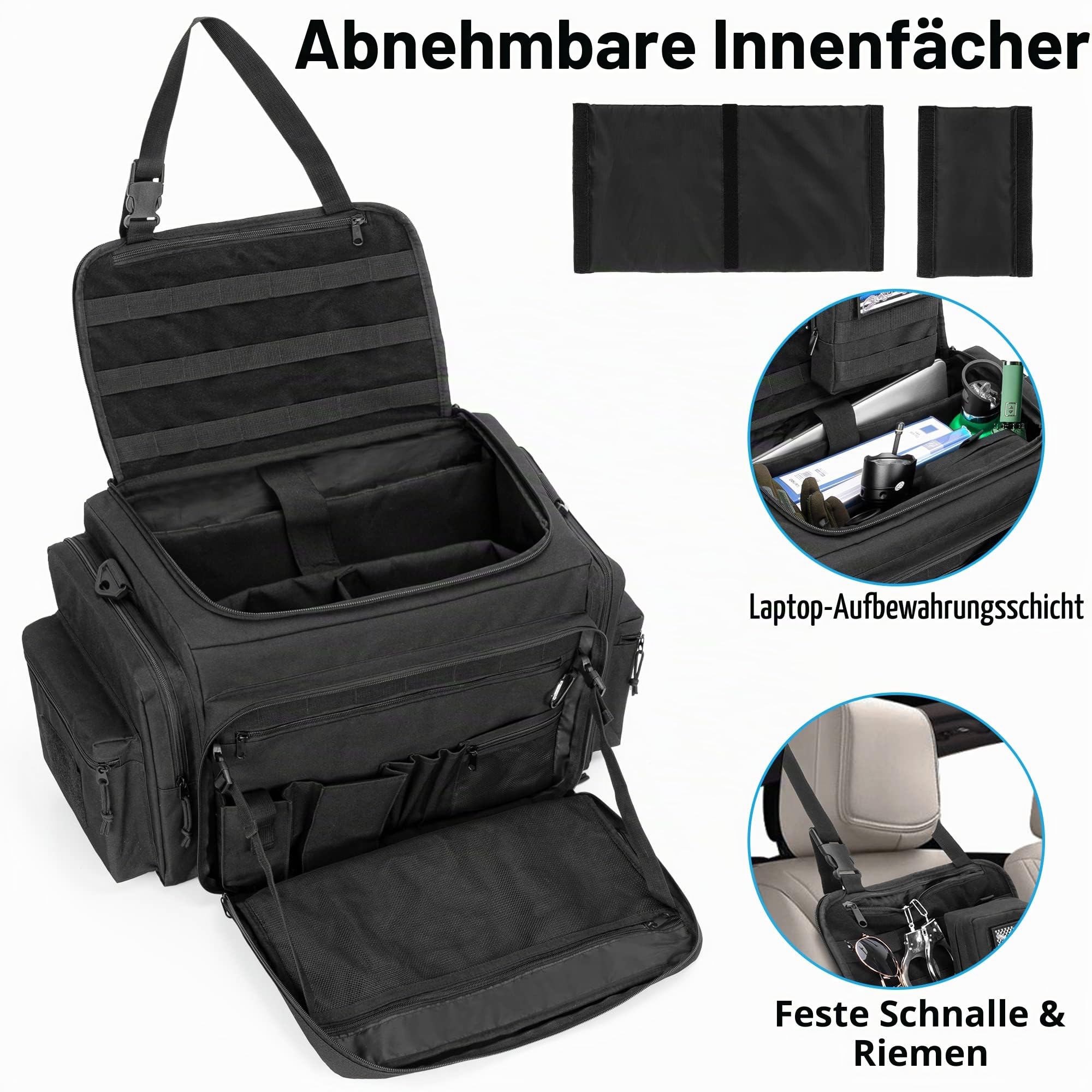 samdew Polizei-Einsatztasche - Patrouillen-Ausrüstung-Schulter Organizer