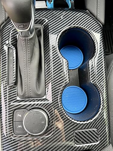 Miniatura 4 de Cartrims Star Control - Cubierta de panel de cambio de marchas, decoración de fibra de carbono, accesorios interiores de automóvil, compatibles con