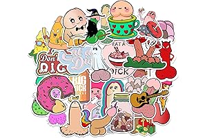 Waterproof Dick Vinyl Stickers for Adults: Express Your Naughty Side with Hilarious Decals