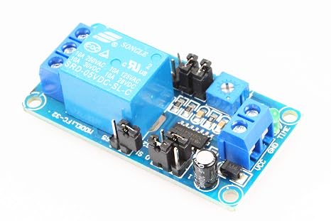 NOYITO Cycle Time Delay Switch Relay Module Delay Circuit Module 0.1-3700 Seconds Time Adjustable Suitable for Automation Equipment Control PLC Control (5V)
