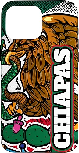 Vista 46 de iPhone 11 Chiapas, Aguila de la bandera de México Case