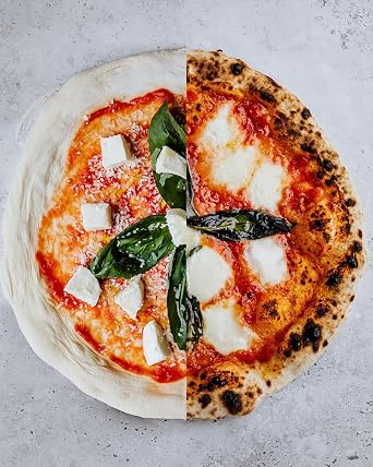 Maui Keto Treats Original Pizza Crust Mix Gluten Free, Low Carb Prepared with Almond Flour, Sea Salt 7.5 Oz (Basil Pizza Crust)
