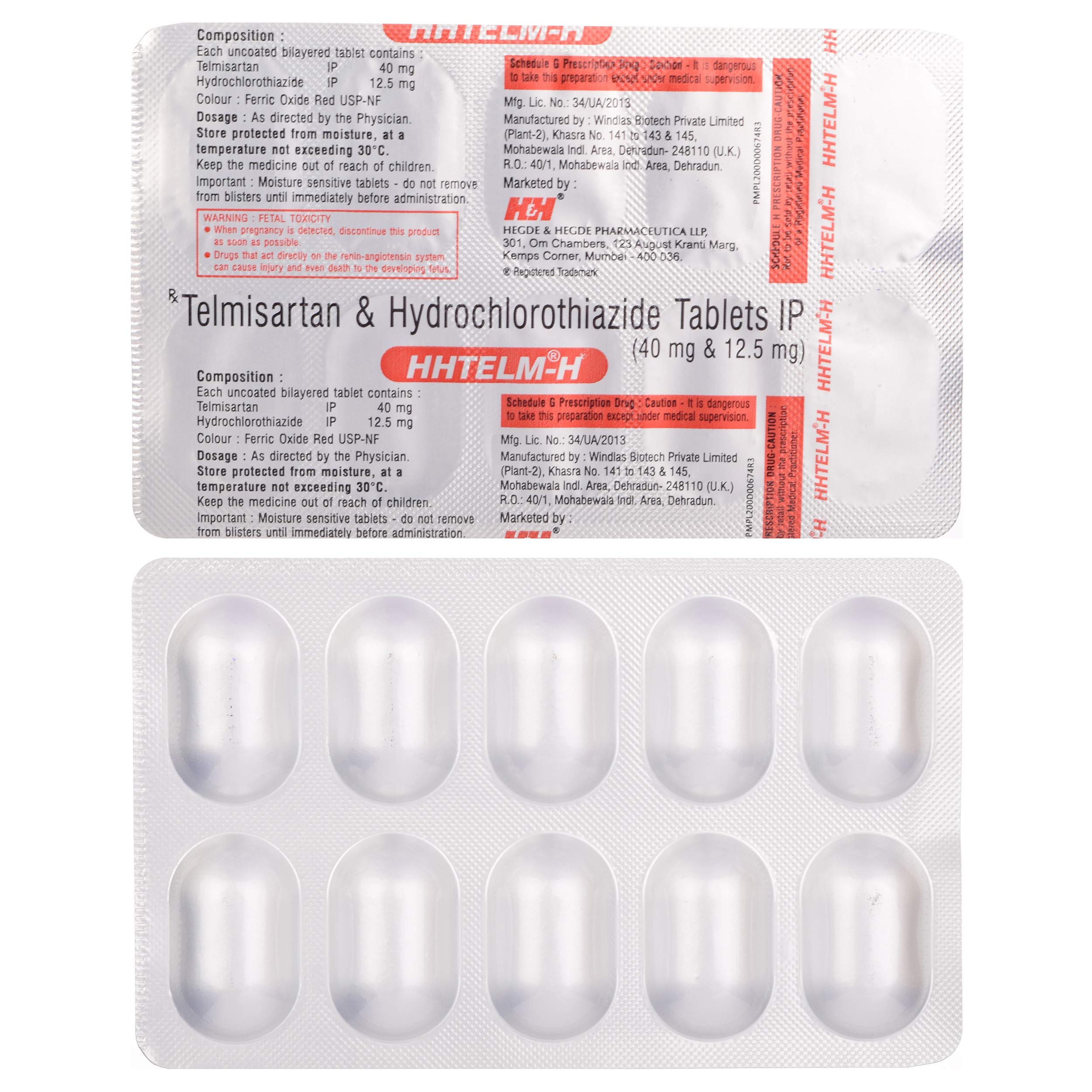 Hhtelm-H - Strip of 10 Tablets