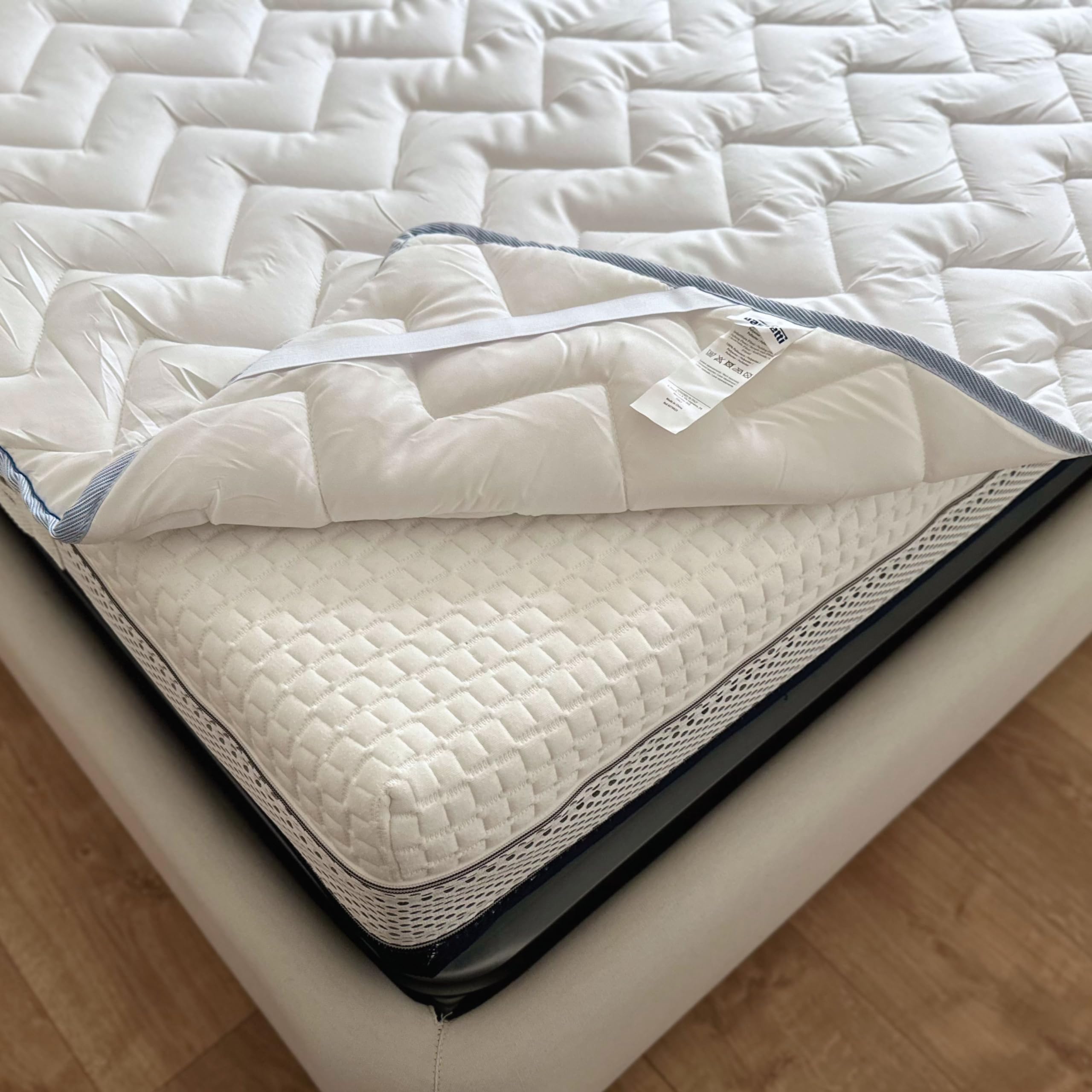 Topper Coprimaterasso Bassetti Microfibra Matrimoniale 160x200