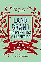 Land-Grant Universities for the Future: Higher Education for the Public Good By Stephen M. Gavazzi,E. Gordon Gee,C. Peter Magrath
