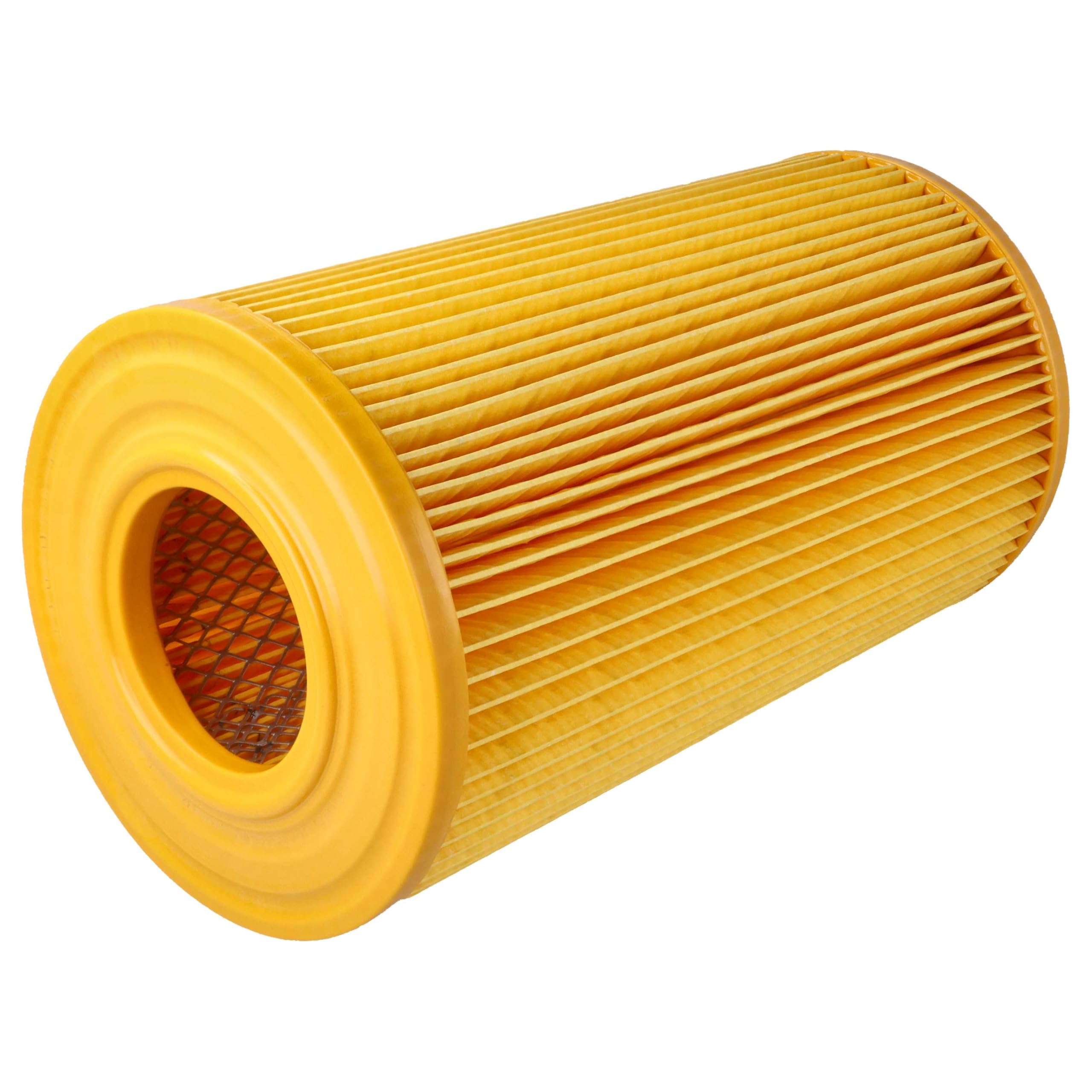 vhbw 3x Filtro plisado reemplaza Allaway VCF/211ALL, 5412810285969 para aspiradora - naranja