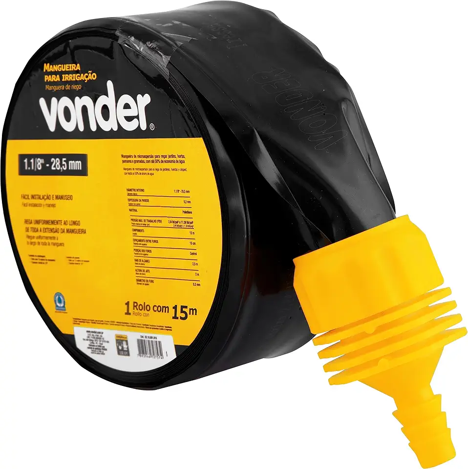 Vonder, Mangueira Para Irrigação Kit Jardim, 15 Metros.