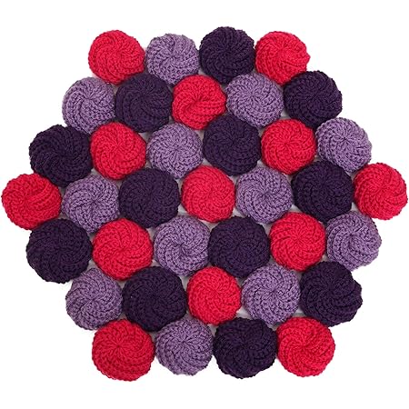 Amazon Co Jp Naska 編み物キット 編み男 Amimen うずまきモチーフのクッション Col A Designed By 佐倉編物研究所 伊藤直孝 I 2 ホビー 通販