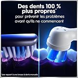 Oral-B Brosse à Dents Electrique iO 6, 3 Brossettes de Rechange, Grise – 5 Modes de Brossage dont Blancheur et Soin des Gencives, Capteur de Pression, Batterie Rechargeable, Etui, en Carton - 5