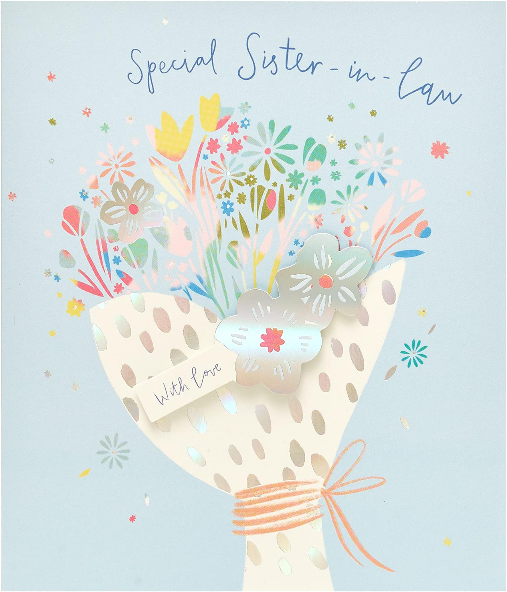 UK GreetingsSister in Law Birthday Card - Birthday Card for Her - Special Sister in Law