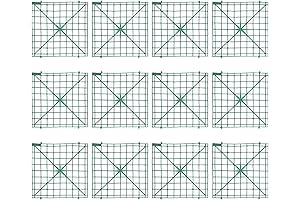 12 PCS Plastic Grid Panel Easy Assemble, for DIY Wedding, Flower Wall, Backdrop, Plant Base