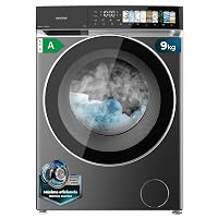 Cecotec Lavatrice 9 Kg Carica Frontale Bolero DressCode 9970 Direct Drive Steel. Motore Direct Drive
