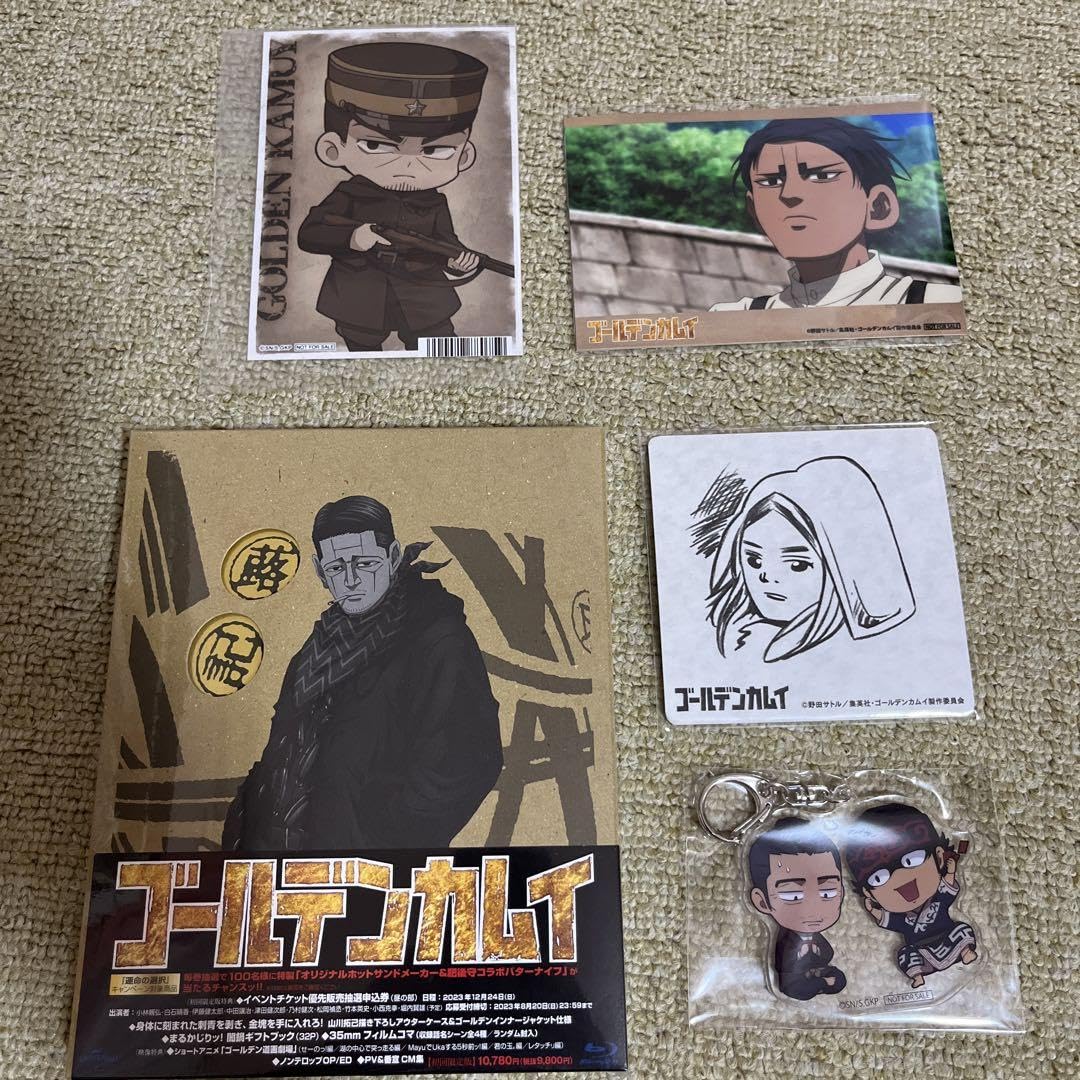 Amazon.co.jp: ゴールデンカムイ Blu-ray10 初回限定版 : Toys