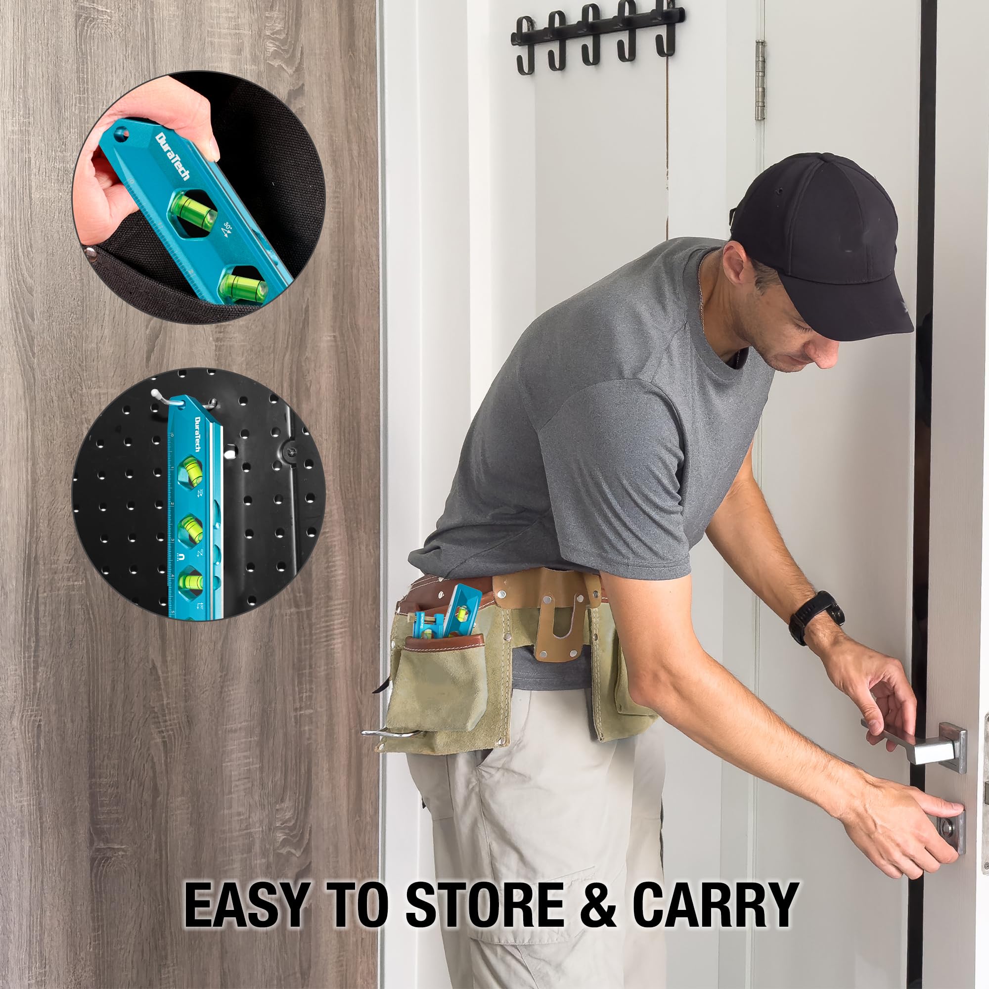 DURATECH 8-Inch Level - Magnetic & Easy to Read -7