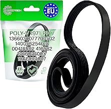Cinghia Asciugatrice Universale Poly-V 1971 PH 7 con Codice Originale 136603300/7 1366033007 per AEG 00416582 416582 per Bosch per Siemens - MADE IN EU - Garanzia di 5 Anni - ONIX TECH