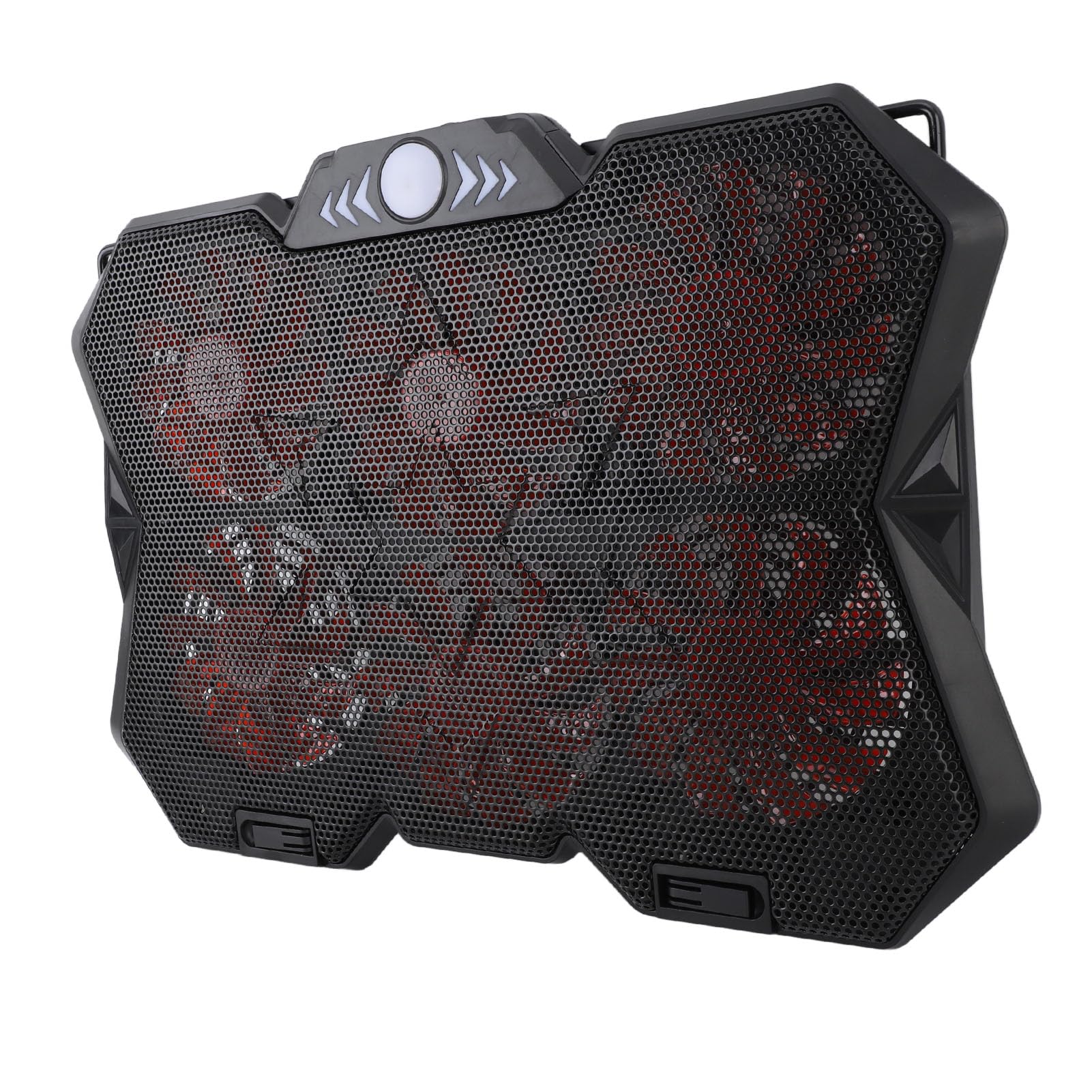 Base di Raffreddamento per Laptop con 6 Regolazioni di Altezza e Luci RGB per Giocatori e Professionisti Design a Rete Dimensioni Inferiori a 19 Pollici