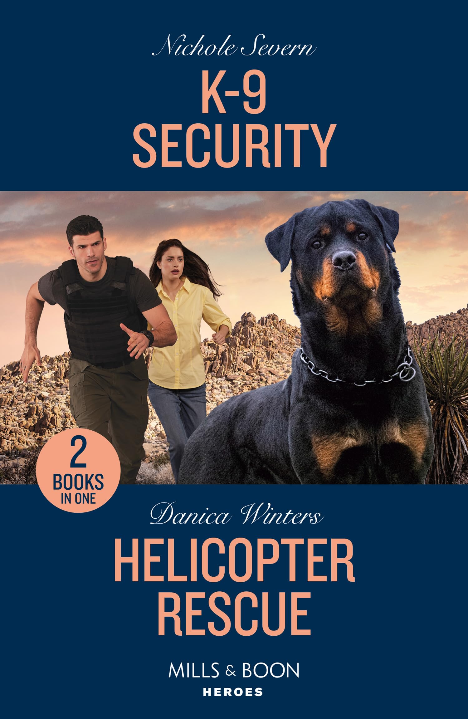 K9 Security  Helicopter Rescue by Danica Winters PAPERBACK 9780263322132