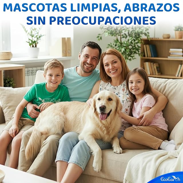Foto 8 de 8 de EcoEarth Guantes de Limpieza Premium para Perros y Gatos - 2 Bolsas de 20 Piezas Cada una