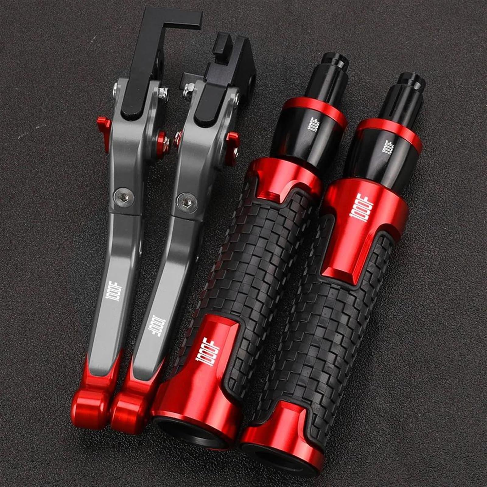 Leviers de frein et d'embrayage moto Honda CBR1000F 1993-1997 guidon Rosso