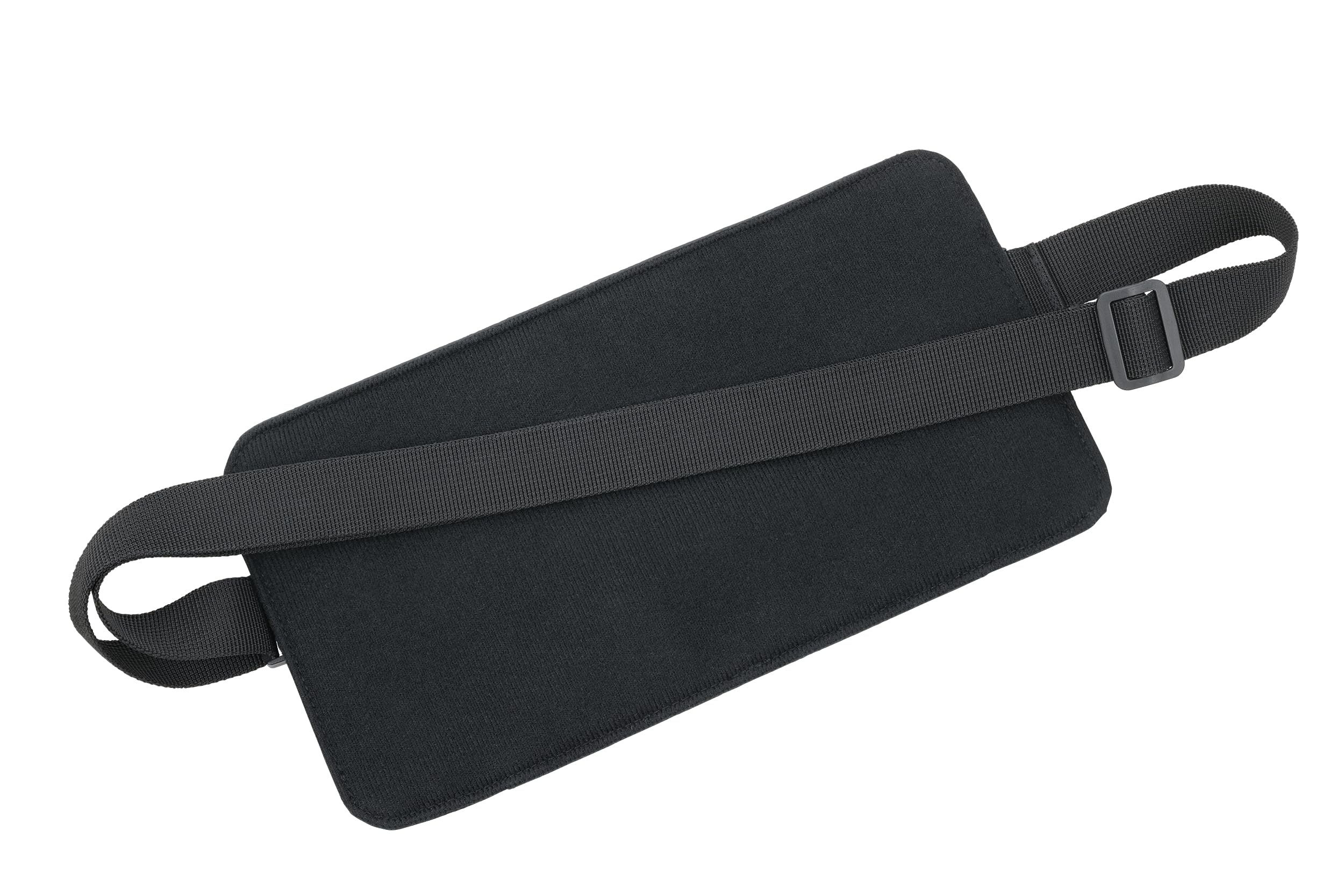 TROIKA Torba na pasek Blue Cycle Belt Bag – 1 kieszeń z ochroną przed odczytem – pasuje na bilety, smartfony, paszport, dowód osobisty, karty pokładowe, plastik morski z recyklingu, ciemnoszary,