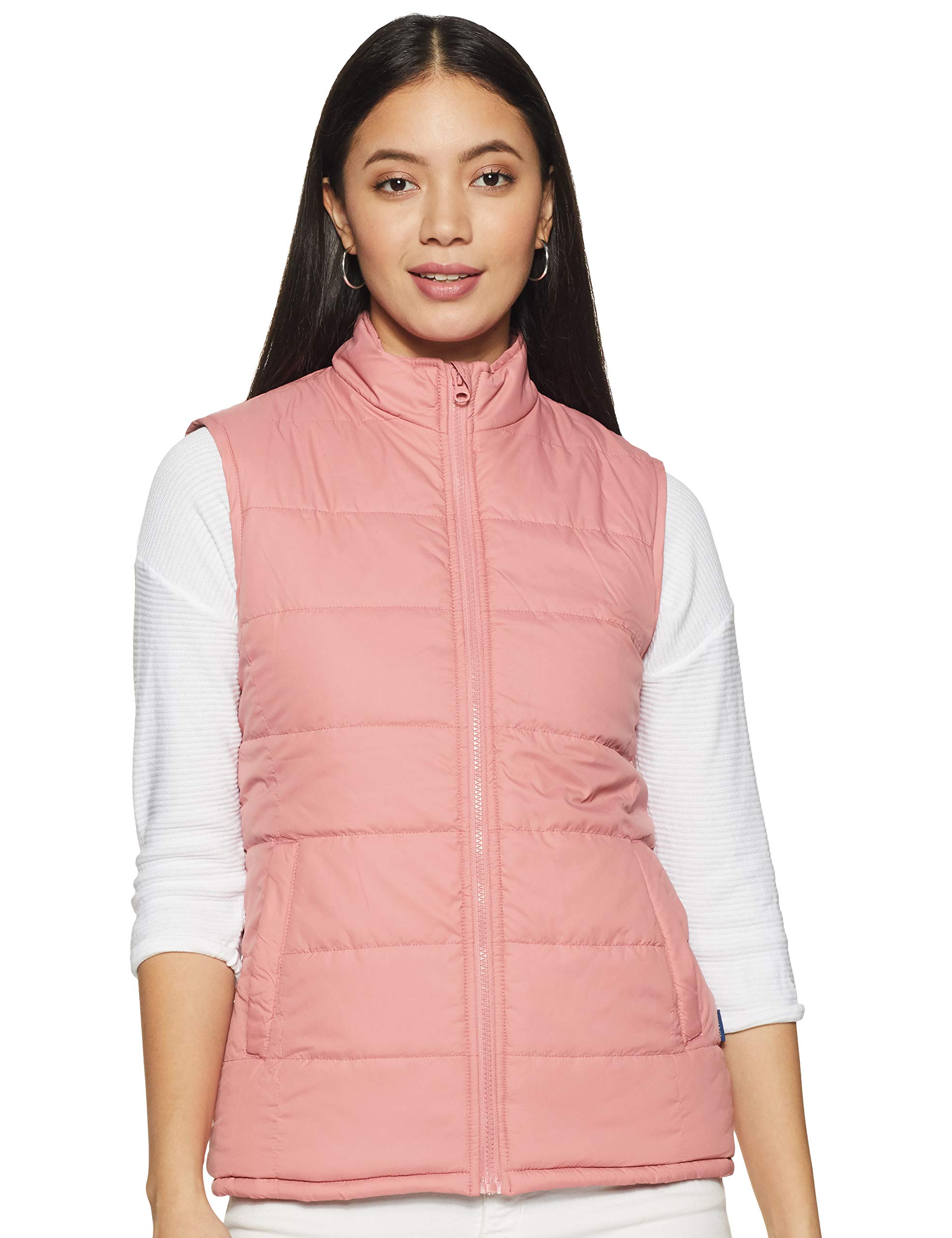 Amazon Brand - SymbolWomen's 100% Polyester Regular Quilted Jacket