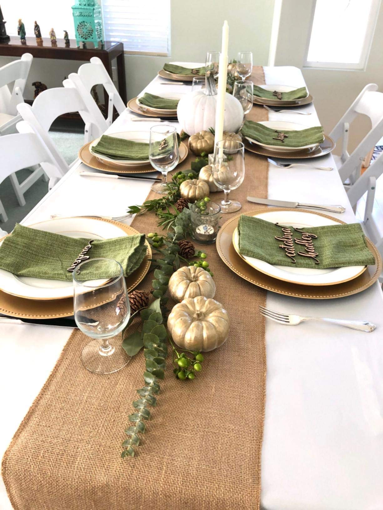 Rouleau De Toile De Jute Naturelle Multifonction De 101,6 Cm X