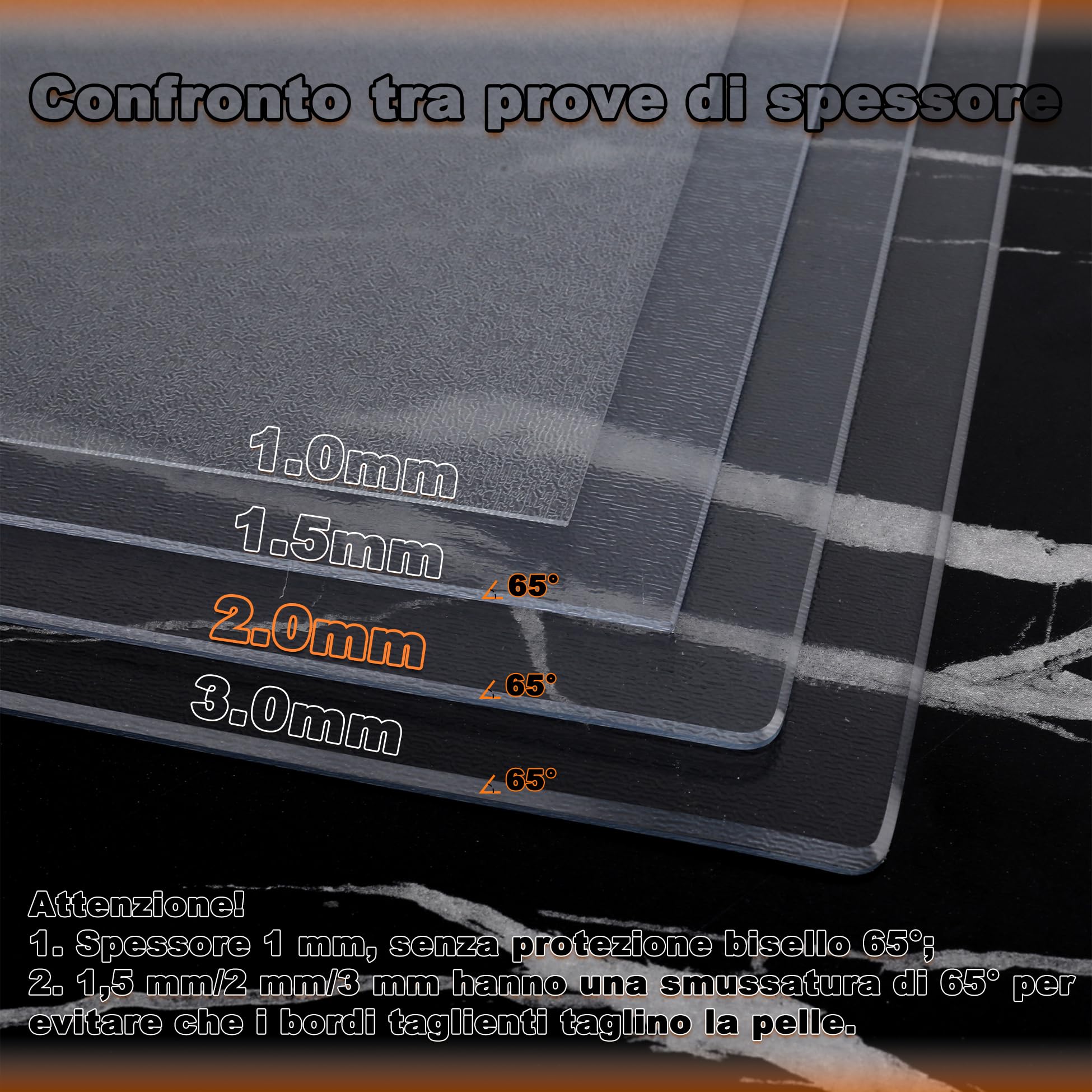 Tovaglia Tavolo Opaca Rotonda 99cm - Trasparente 2mm Copri Scrivania - Facile da Pulire e Pulire - Telo Pvc Trasparente per Scrivania/Tavolo da Pranzo