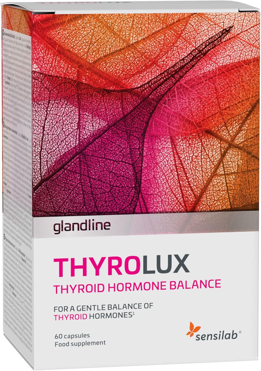 Thyrolux Gélules pour la Thyroïde LTyrosine, Iode, Sélénium