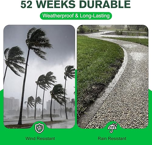 Miniatura 6 de Pegamento de roca para paisajismo, pegamento de mantillo de 166 onzas, estabilizador de carpeta de grava de guisante, anclaje de mantillo de goma